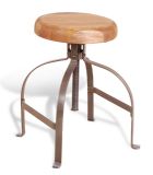 Harlem Industrial Adjustable Screw Seat